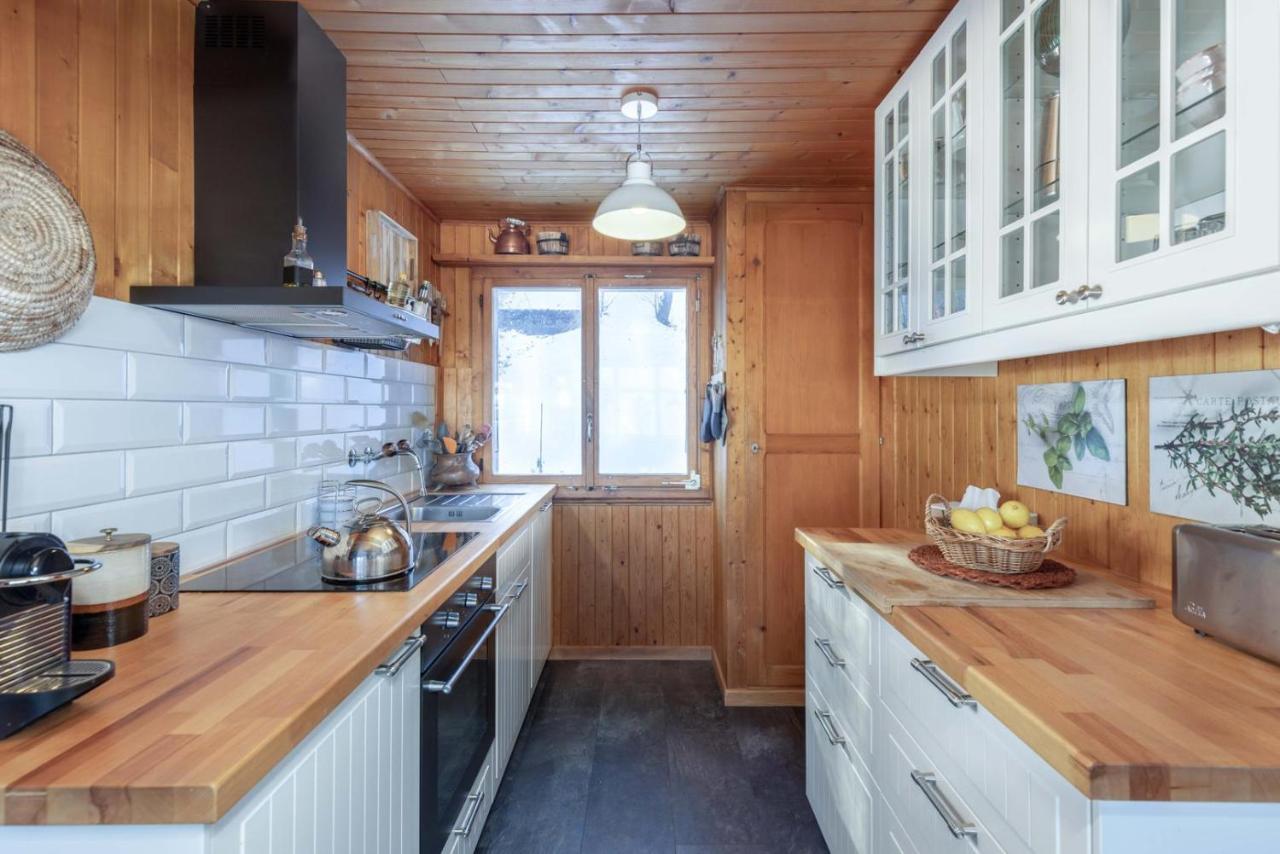 Chalet Noisette Authentic Swiss Chalet Perfect For Families La Tzoumaz Exteriér fotografie