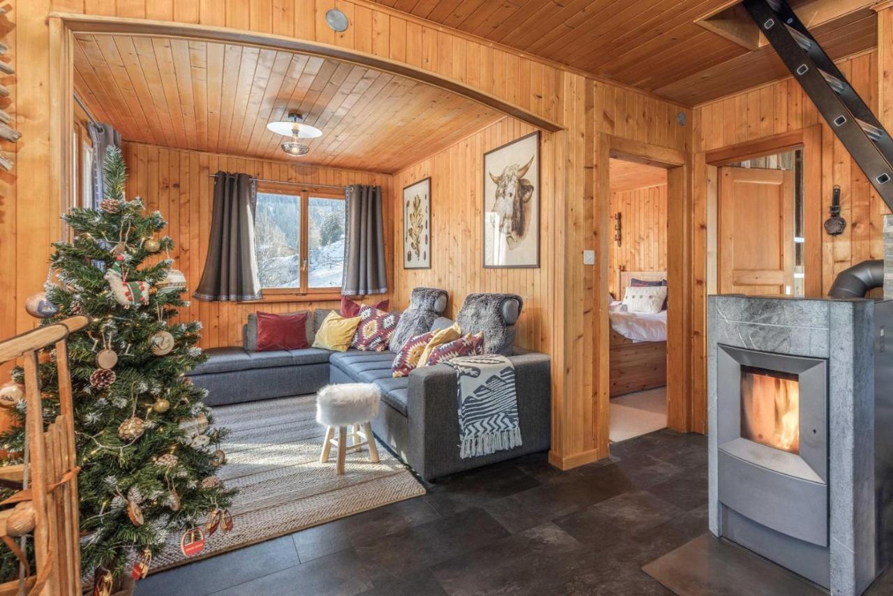 Chalet Noisette Authentic Swiss Chalet Perfect For Families La Tzoumaz Exteriér fotografie