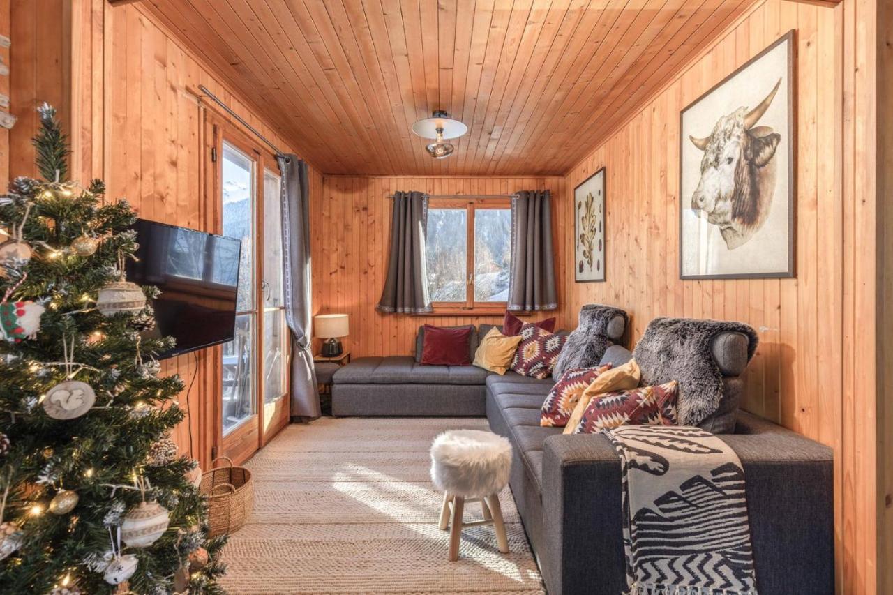 Chalet Noisette Authentic Swiss Chalet Perfect For Families La Tzoumaz Exteriér fotografie