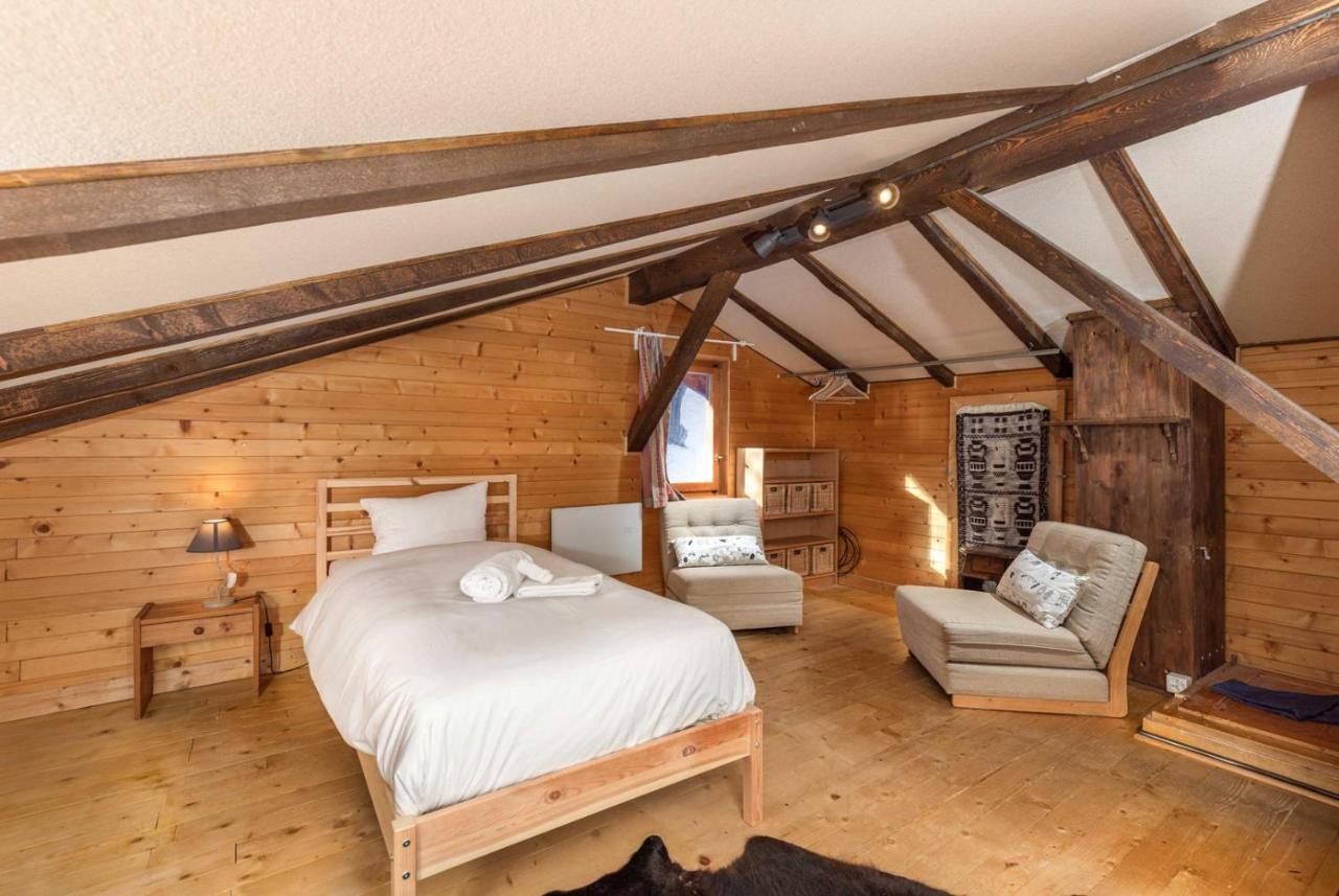 Chalet Noisette Authentic Swiss Chalet Perfect For Families La Tzoumaz Exteriér fotografie