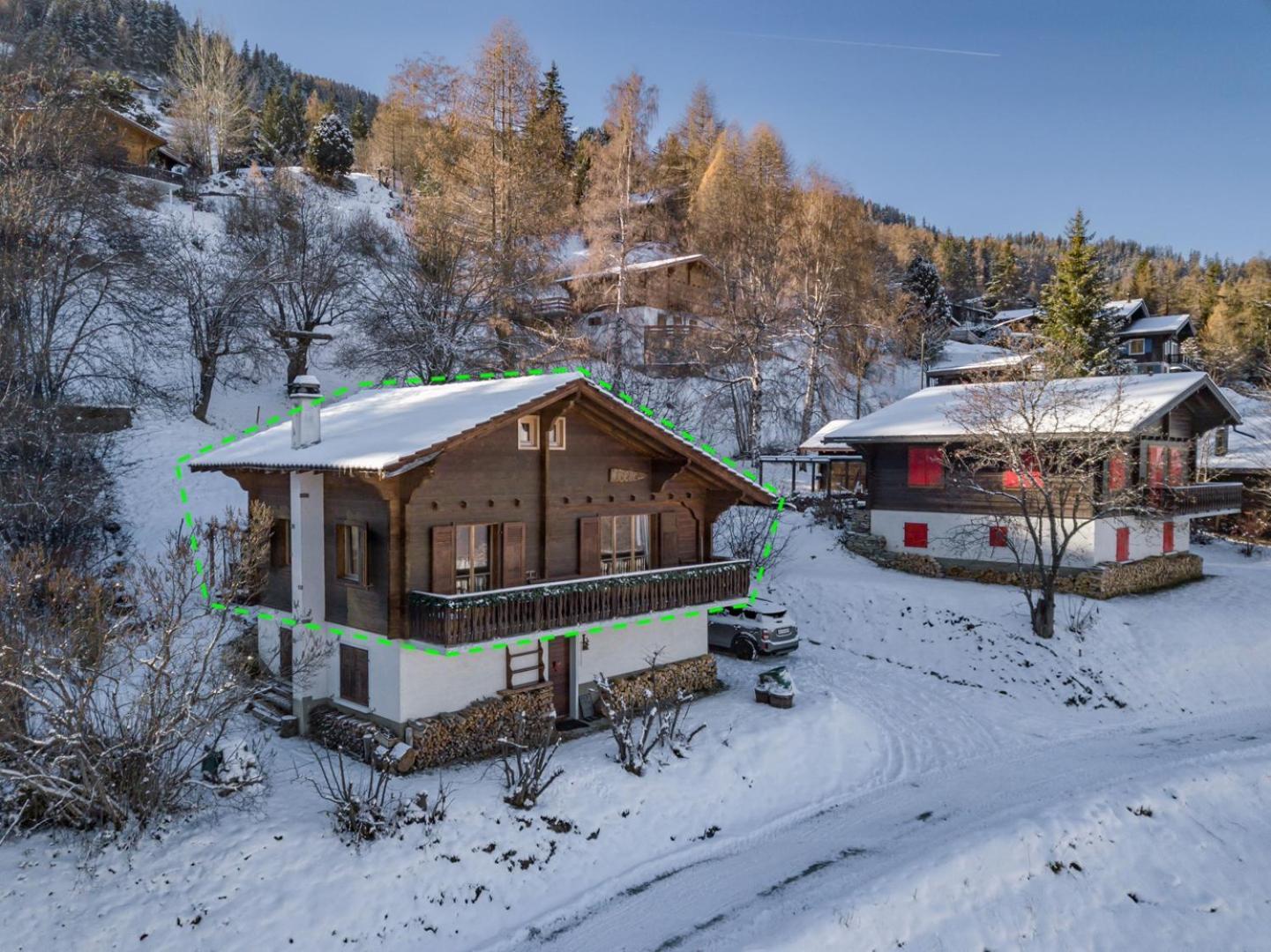 Chalet Noisette Authentic Swiss Chalet Perfect For Families La Tzoumaz Exteriér fotografie